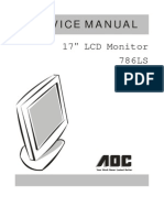 Apostila -AOC- LCD 786LS