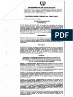 Acuerdo Ministerial 2643-2013 - 1