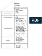 Centro Empresarial - Programa de AREAS