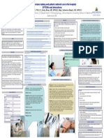 How do patients and doctors communicate in the hospital? Assessing shared decision making and interpersonal behaviors