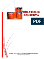 Conserva de Tomate