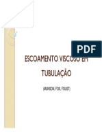 5 - Escoamento Viscoso Em Tubulacao