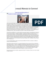 Mamaia Promovoata La Cannes