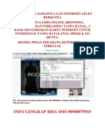 Sekarang Gx Jamannya Gan Internet Lelet Berquota