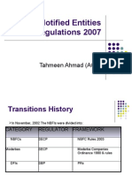 NBFC & Notified Entities Regulations 2007