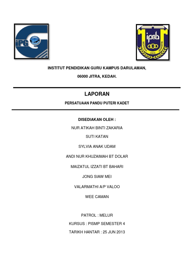 Institut Pendidikan Guru Kampus Darulaman Pdf