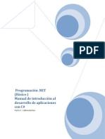 51072056 Programacion NET Basico Laboratorios – Manual de Introduccion Al Desarrollo de Aplicaciones Con C Parte I Laboratorios