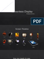 Screenless Display