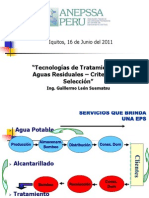 Tecnologías de Tratamiento - Taller Huancavelica