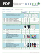 Ecoltec Lista de Precios 2013