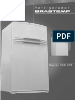 Refrigerador Brastemp Duplex 47o Brd47b - Manual