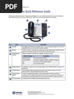 Mitel 5312 IP Phone Quick Reference Guide