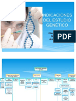Expo Embriología - Indicaciones Del Estudio Genético