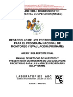 Manual de Metodos de Muestreo Inecc 2013