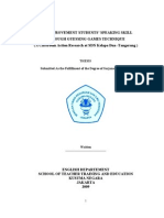 Download THE IMPROVEMENT OF STUDENTS SPEAKING SKILL THROUGH GUESSING GAMES TECHNIQUE by dwi SN22057958 doc pdf