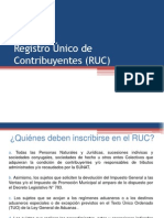 Registro Único de Contribuyentes (RUC)