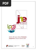 Norma Alunos Praticantes Desportivos 2014