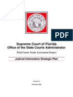 Supreme Court of Florida Judicial Information Strategic Plan
