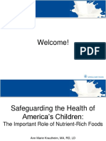 Safeguarding the Health of America’s Children