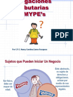 02 - Obligaciones Tributarias MYPES - Pps