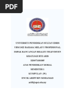 Download Kesan Rancangan Realiti Televisyen by khatijah aris SN22059246 doc pdf
