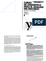 Lavandera, Beatriz. (1990). Curso de Linguistica Para El Analisis Del Discurso.cap. 3 y 5pdf