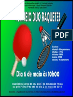 Cartaz Duo Raquetes