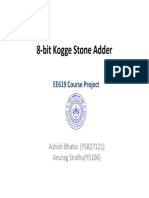 8-Bit Kogge Stone Adder