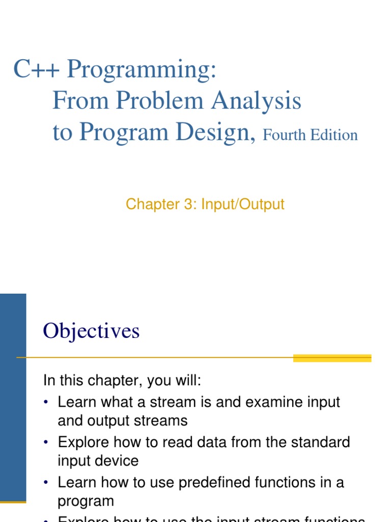 C++ Programming: From Problem Analysis To Program Design,: Fourth ...