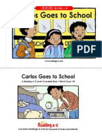Raz-Kids Carlos Goes To School