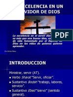 Servir a Dios con excelencia