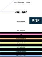 Apresentação de PowerPoint Sobre A Luz-Cor