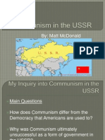 Communism in The Ussr