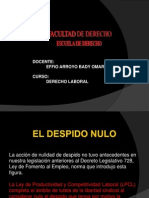 Despido Nulo