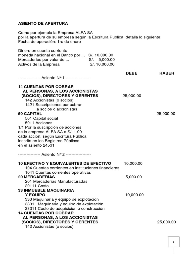 Asiento s Contabilidad Impuesto sobre la renta