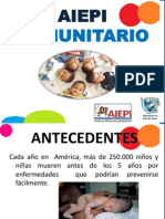 AIEPI Comunitario reduce muertes infantiles