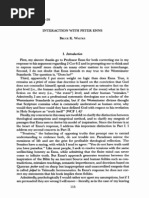 Waltke, Interaction With Peter Enns