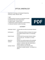 optical mineralogy