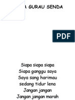 Siapa Gurau Senda