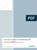 Corrosive Sulfur in Transformer Oil En