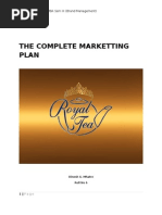 Download Royal Tea - Complete Marketing Plan for Tea by Dinesh G Mhatre SN22063801 doc pdf