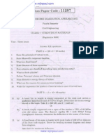 Strength of Materials April May 2011