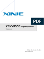 VB3 - VB5 - V5 Frequency Inverter - User Manual