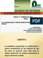 4.2.1 CLASIFACIACIÓN Y PARTES DE CONSTITUTIVAS DE LAS TURBINA DE GAS.pptx