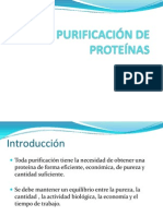 Purificación de Proteínas