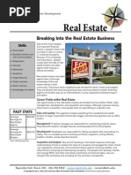 Breaking Into the Real Estate Business