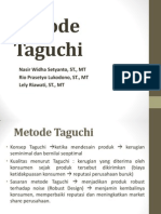 OPTIMAL TAGUCHI