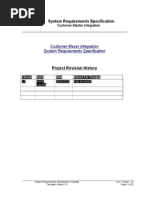 SystemRequirementsSpecification-Customer Master Interface Ver 1.0
