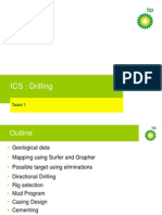 ICS Drilling Operations Planning