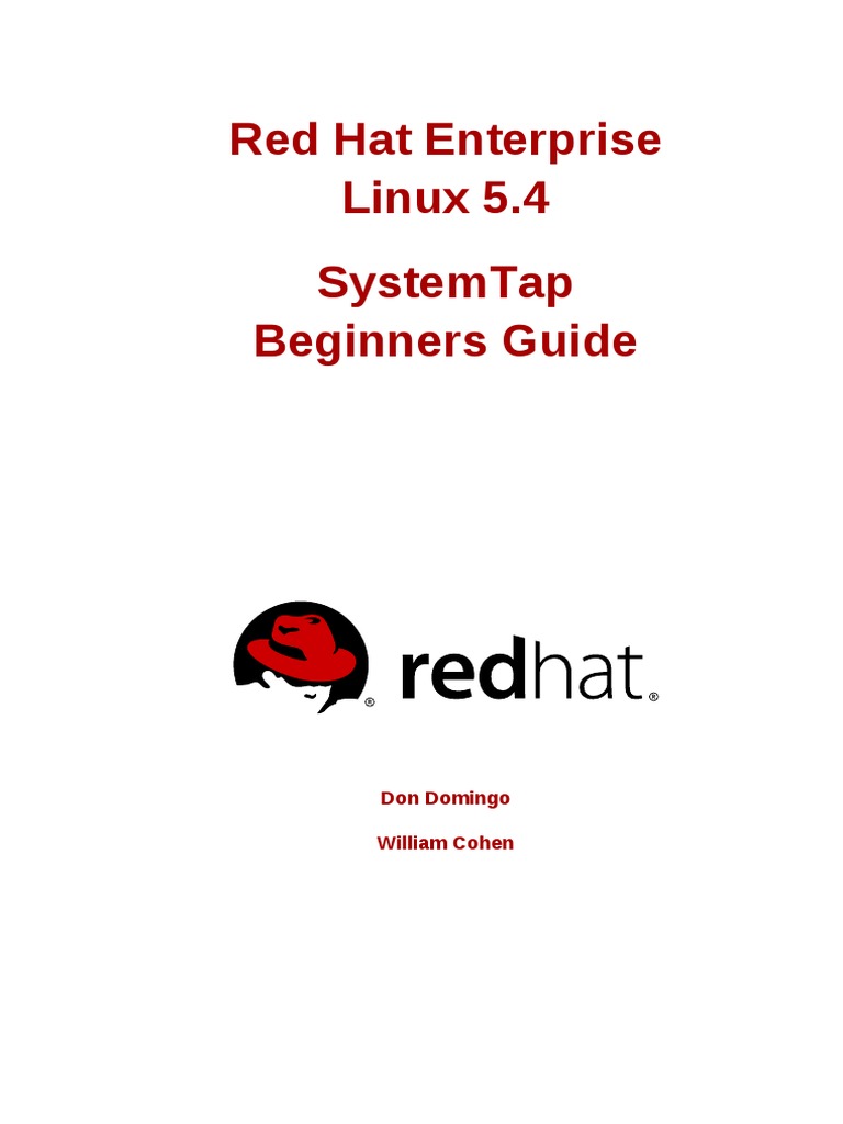 Linux SystemTap Beginners Guide | PDF | Linux | Gnu